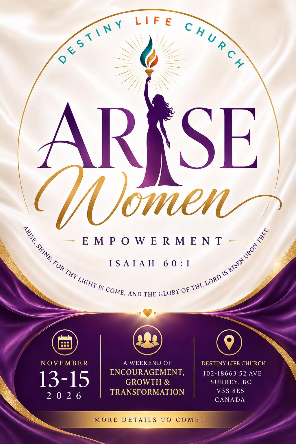 Arise Women Empowerment Conference November